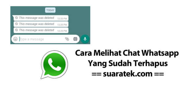 Cara Melihat Chat Whatsapp Yang Sudah Terhapus